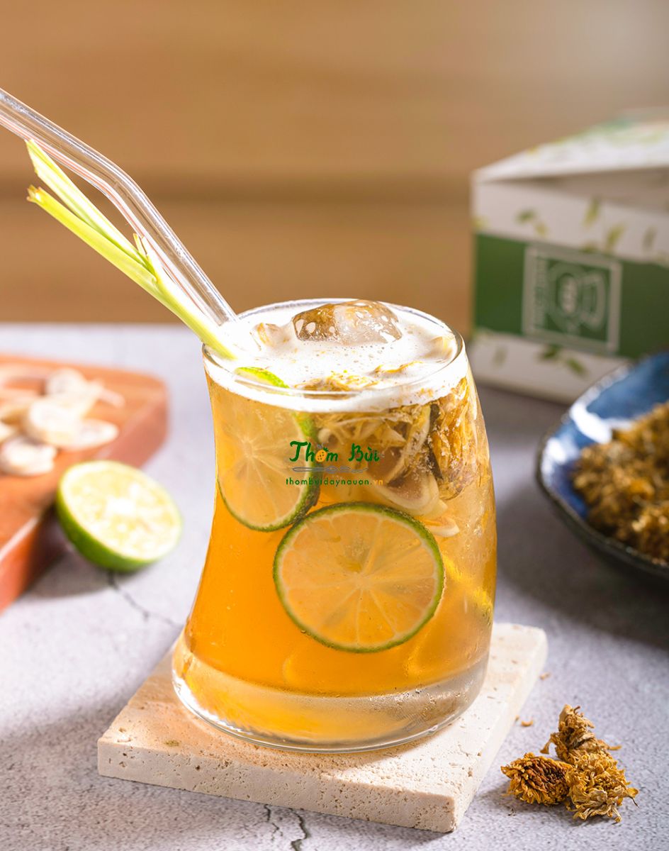 Những Lợi Ích Tuyệt Vời cho Sức Khỏe Từ Món Trà Sả Hoa Cúc