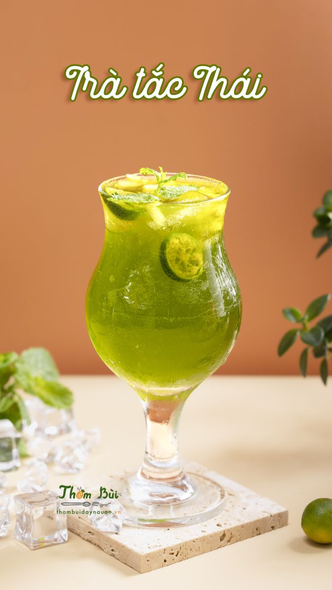 Trà tắc thái xanh 