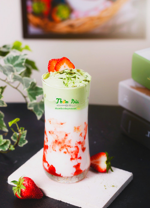 Công thức pha chế Matcha bọt biển độc đáo
