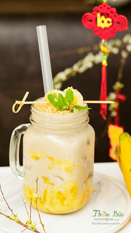 Công thức sữa chuối thơm ngon