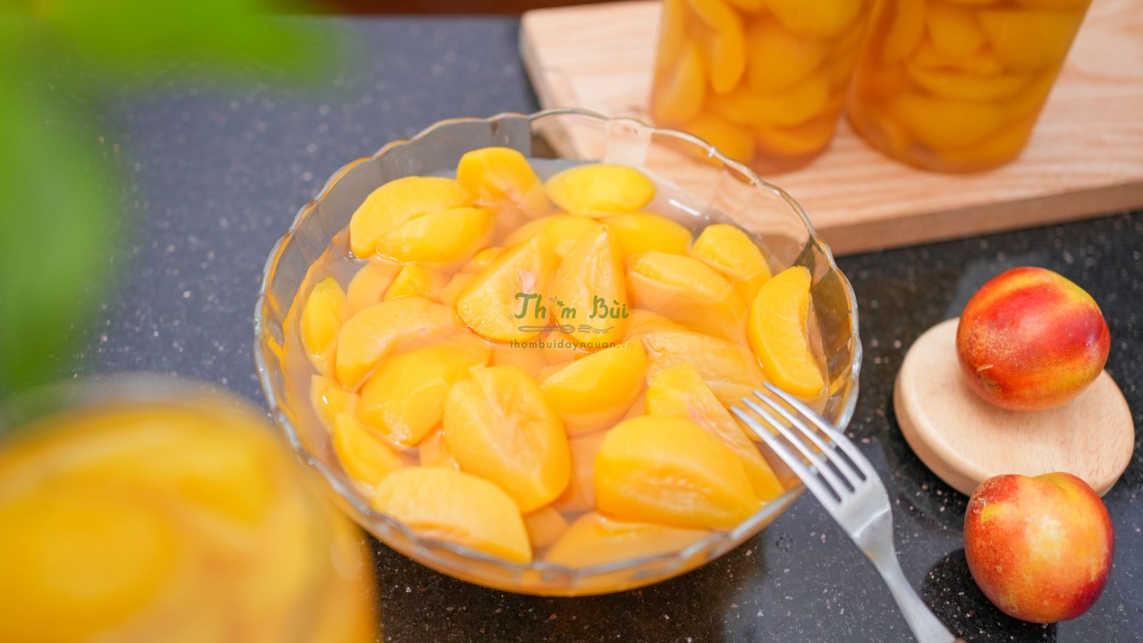 thành phẩm đào ngân ngon giòn đẹp mắt