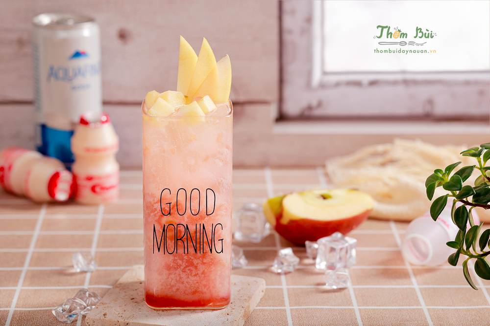 Hướng Dẫn Pha Yakult Táo Đỏ Dinh Dưỡng Bồi Bổ Cơ Thể