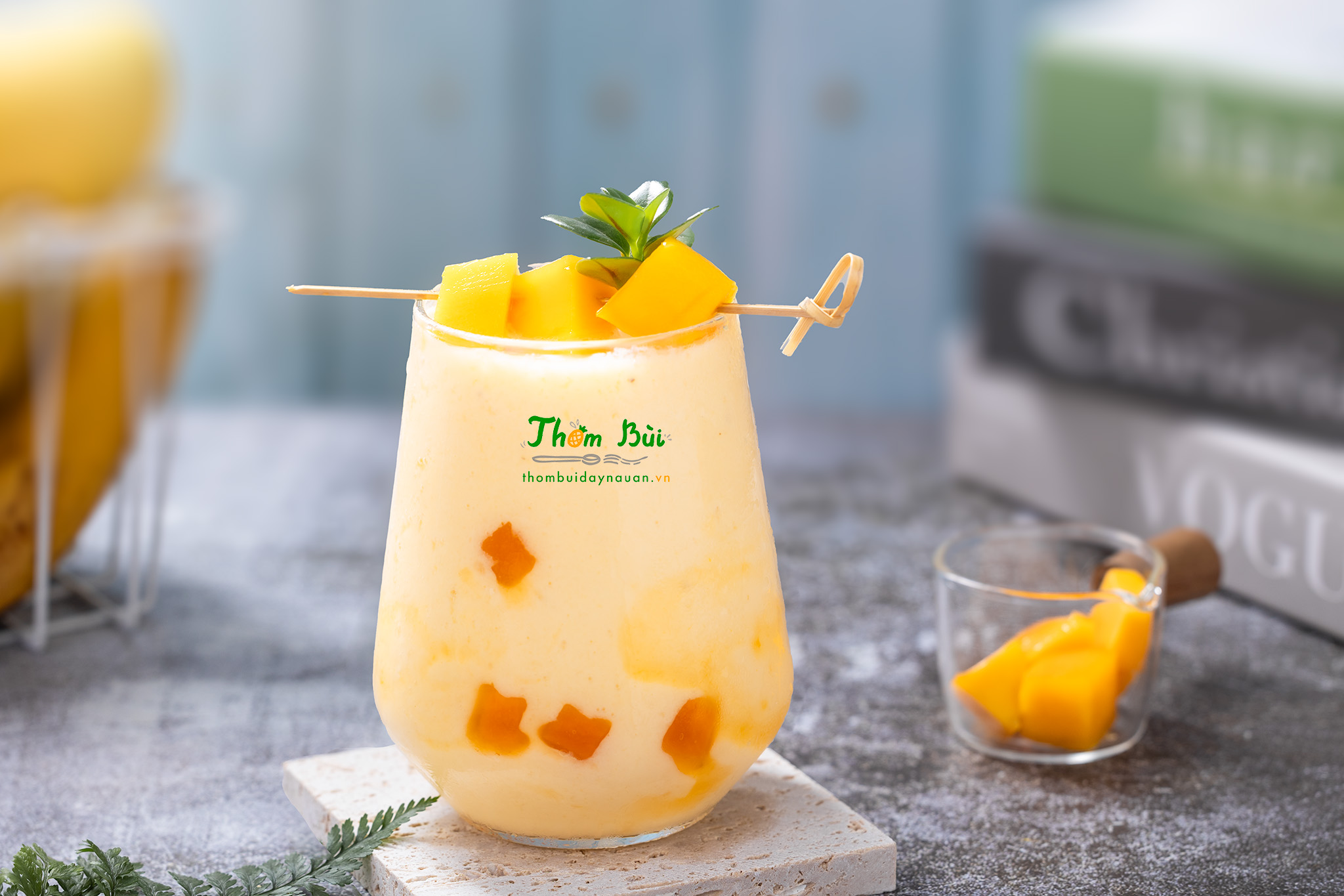 Hướng dẫn cách làm sinh tố chuối xoài thơm ngon, bổ dưỡng