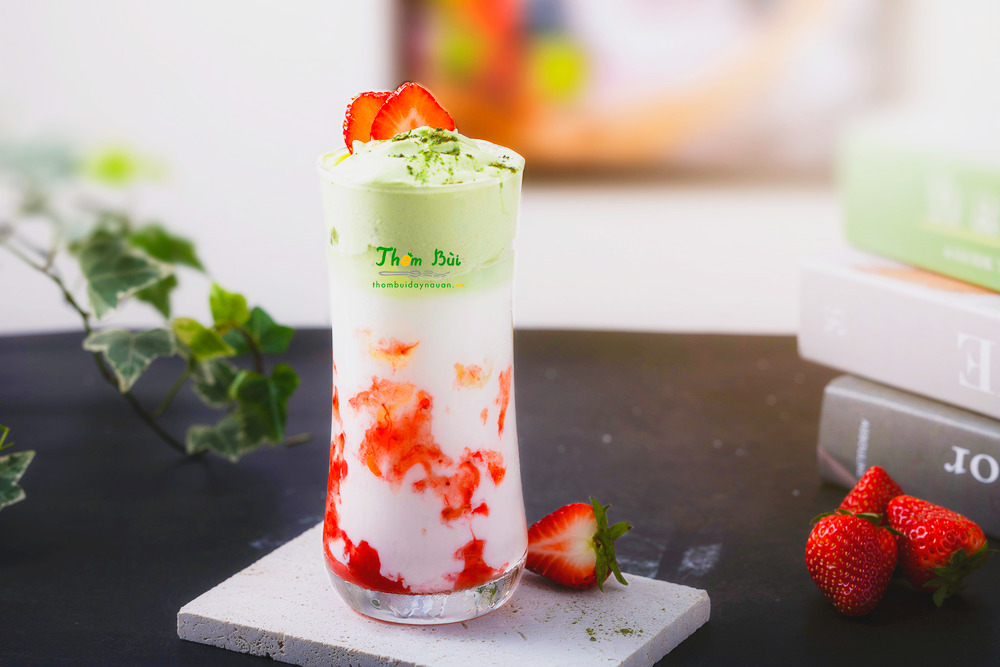 Tận hưởng hương vị mới với công thức pha chế Matcha bọt biển độc đáo