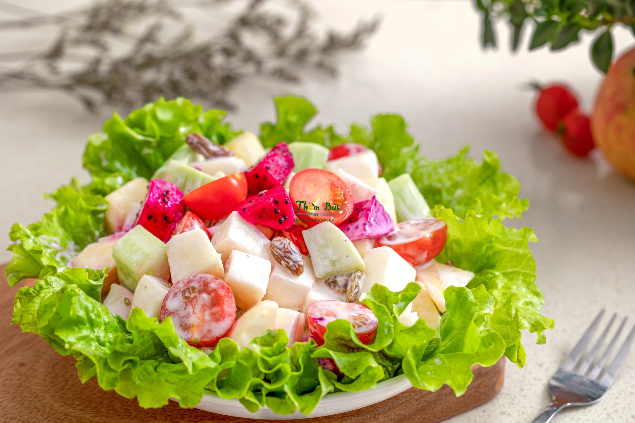 Cách Làm Salad Hoa Quả Ngon Miệng Với Xốt Sữa Chua Béo Thơm