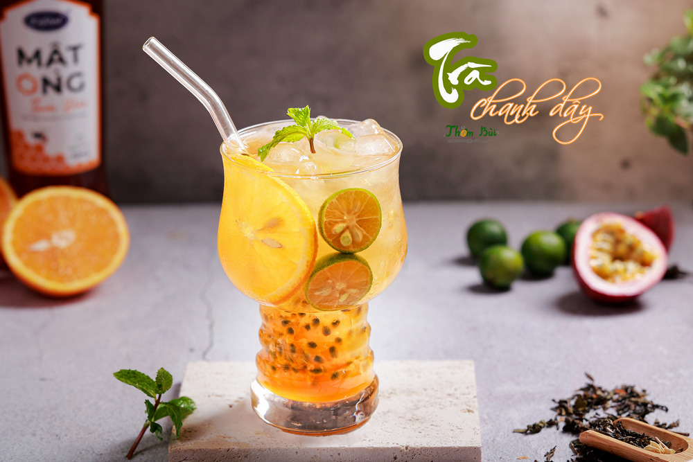 Cách làm Trà chanh dây tươi siêu đơn giản mà ai cũng làm được