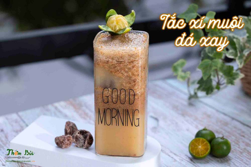 Tắc Xí Muội Đá Xay: Thức Uống Mát Lạnh, Giải Nhiệt Mùa Hè