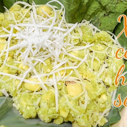 Cách làm xôi cốm hạt sen ngon chuẩn vị – Thức quà thơm thảo của mùa thu Hà Nội