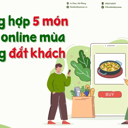 Tổng hợp 5 món bán online mùa đông đắt khách, vốn ít lãi cao 